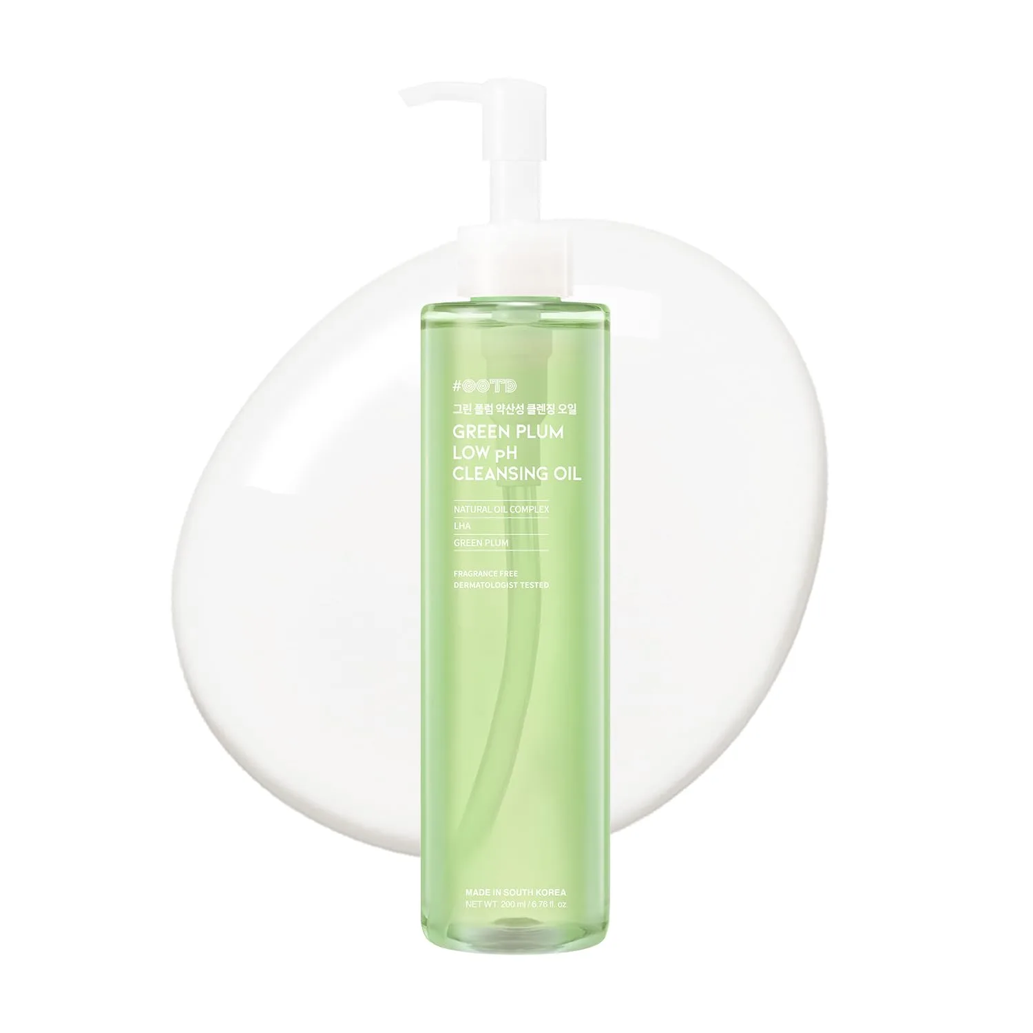 OOTD Green Plum Low PH Cleansing Oil 200ml