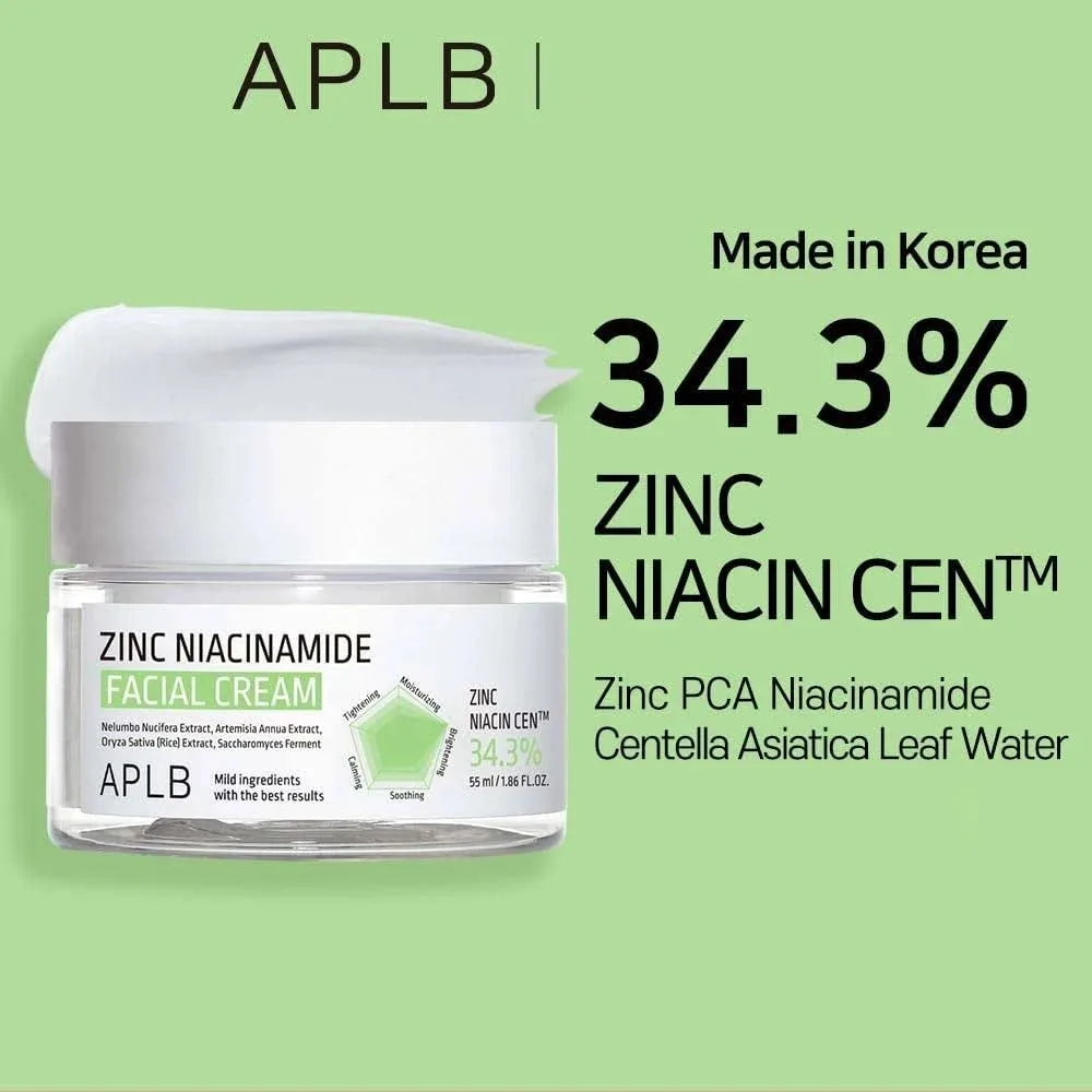APLB ZINC NIACINAMIDE FACIAL CREAM 55ml 2