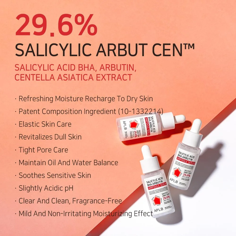 APLB Salicylic Acid BHA Arbutin Ampoule Serum 40ml 3