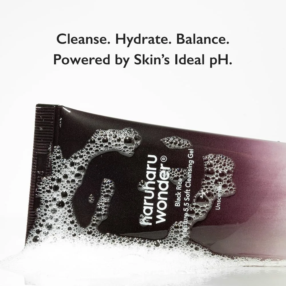 Haruharu WONDER Black Rice Moisture 5.5 Soft Cleansing Gel 100ml 2