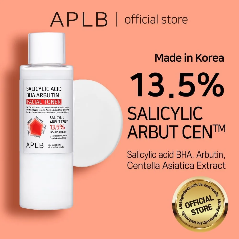 APLB Salicylic Acid BHA Arbutin Facial Toner 160ml 2