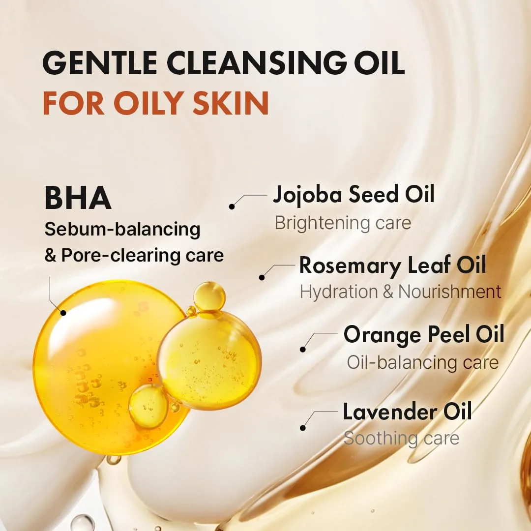 Hanskin Pore Cleansing Oil BHA 300ml 5