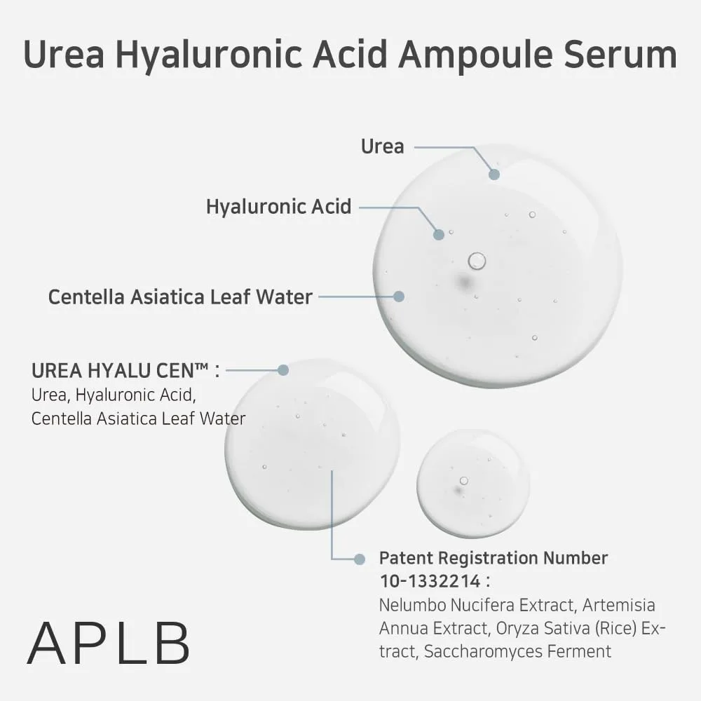 APLB UREA HYALURONIC ACID AMPOULE SERUM 40ml 4
