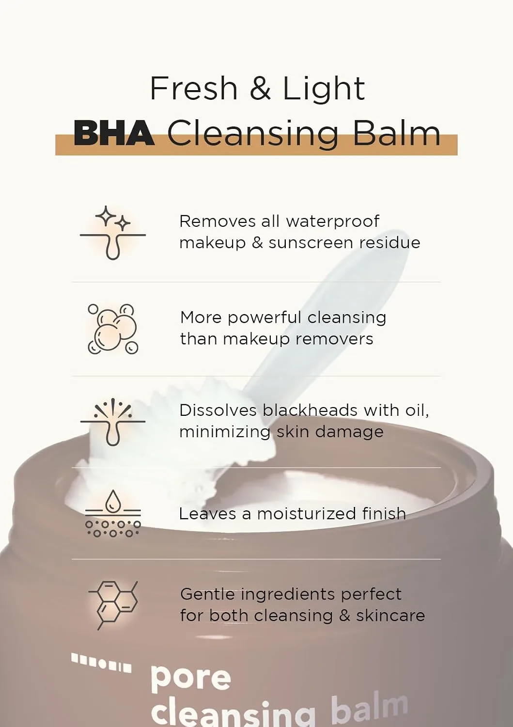 Hanskin Pore Cleansing Balm BHA 80 g 4