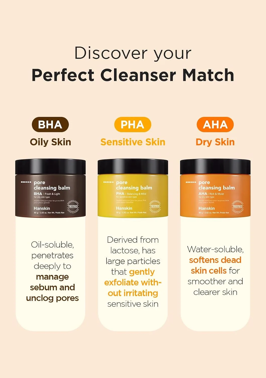 Hanskin Pore Cleansing Balm BHA 80 g 5