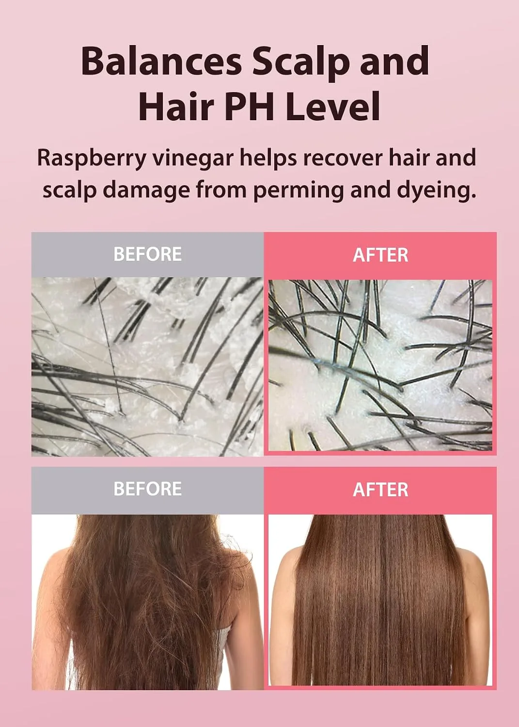 A'PIEU Raspberry Vinegar Hair Shampoo 500ml 5