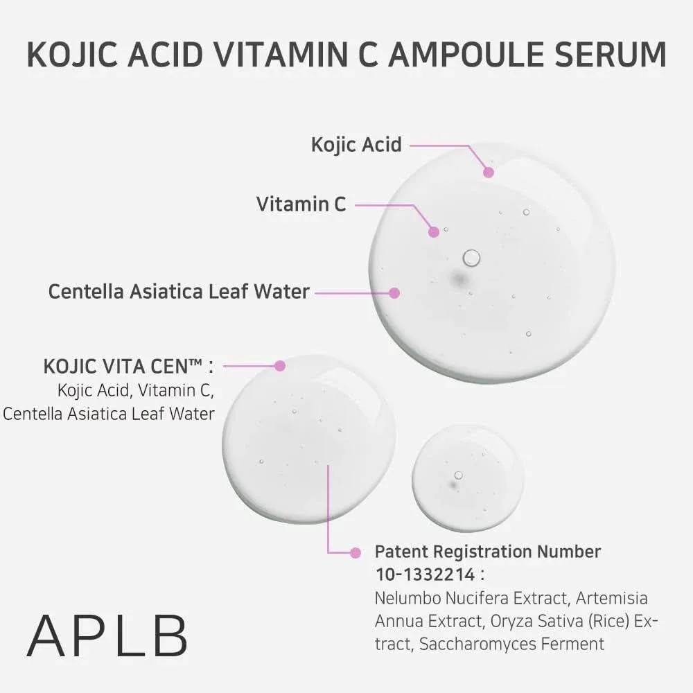 APLB KOJIC ACID VITAMIN C AMPOULE SERUM 40ml 5