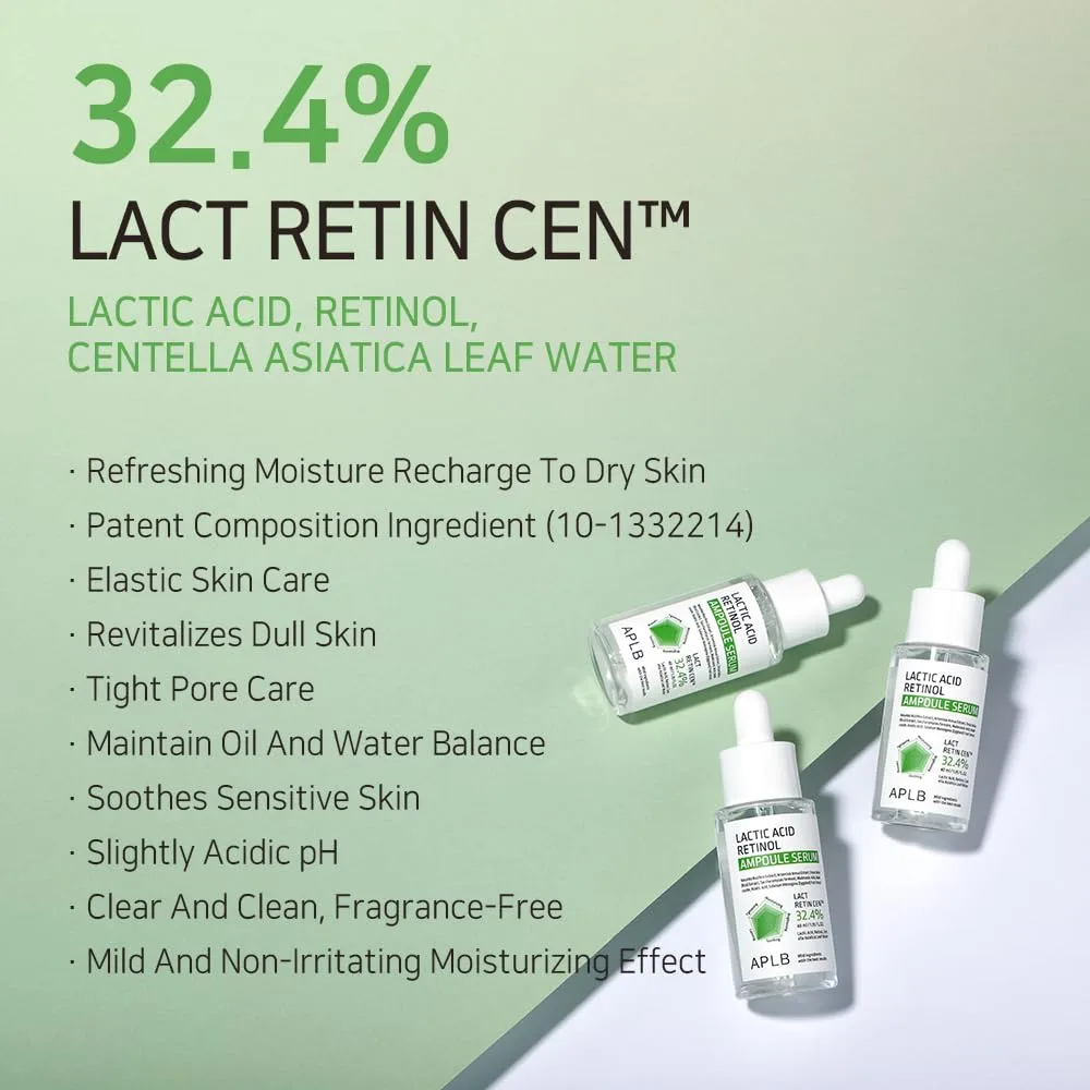 APLB LACTIC ACID RETINOL AMPOULE SERUM 40ml 3