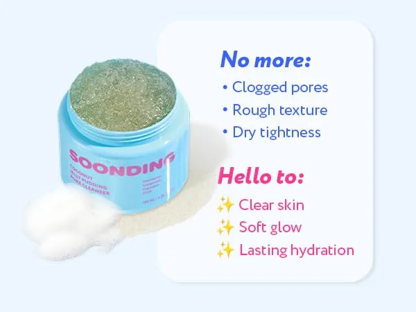 SOONDING COCONUT JELLY PUDDING PORE CLEANSER 100ml 8