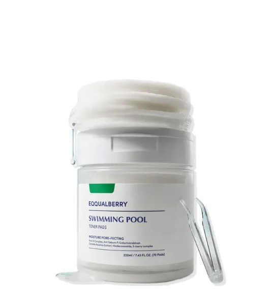 EQQUALBERRY Swimming Pool Toner Pads 70 Pads 220ml
