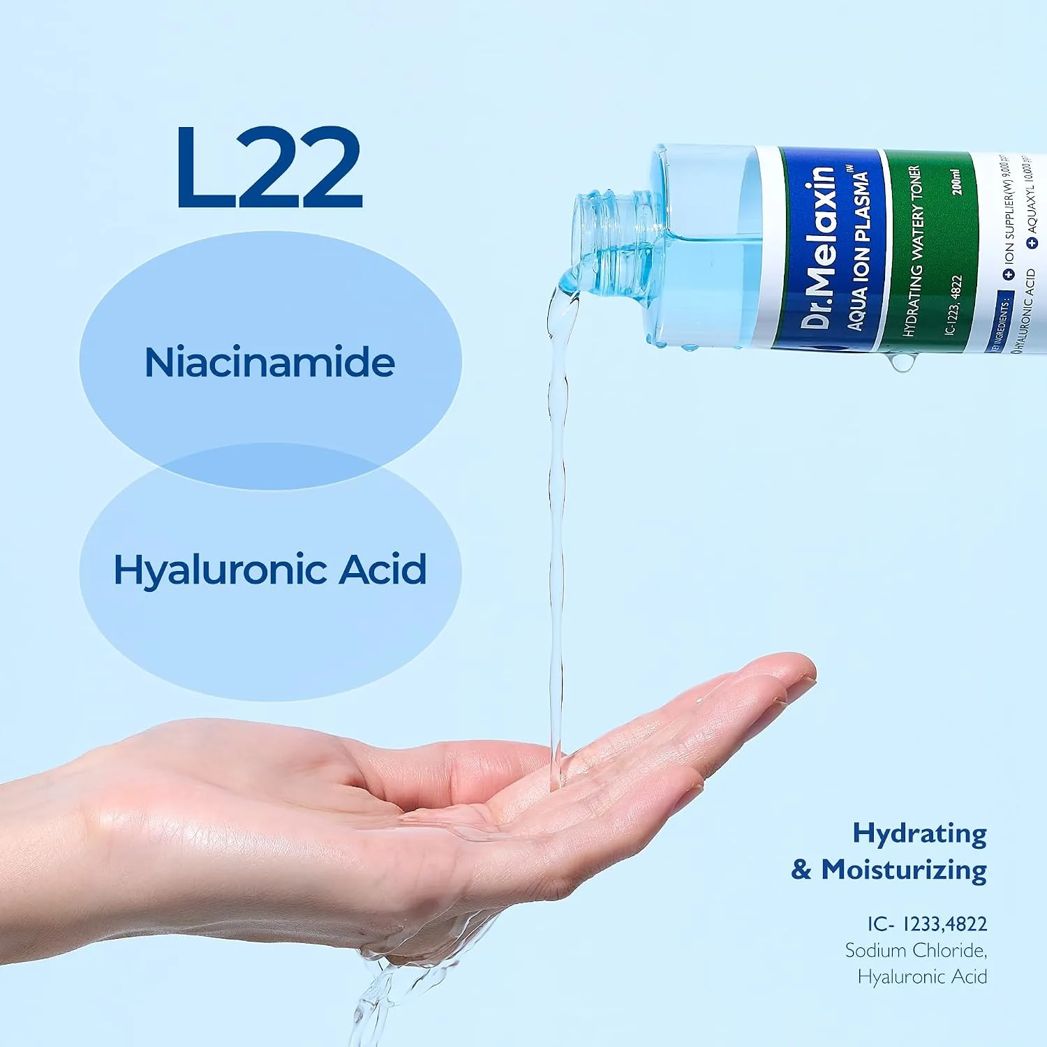 Dr.Melaxin Aqua Ion Plasma Water Toner 200ml 4