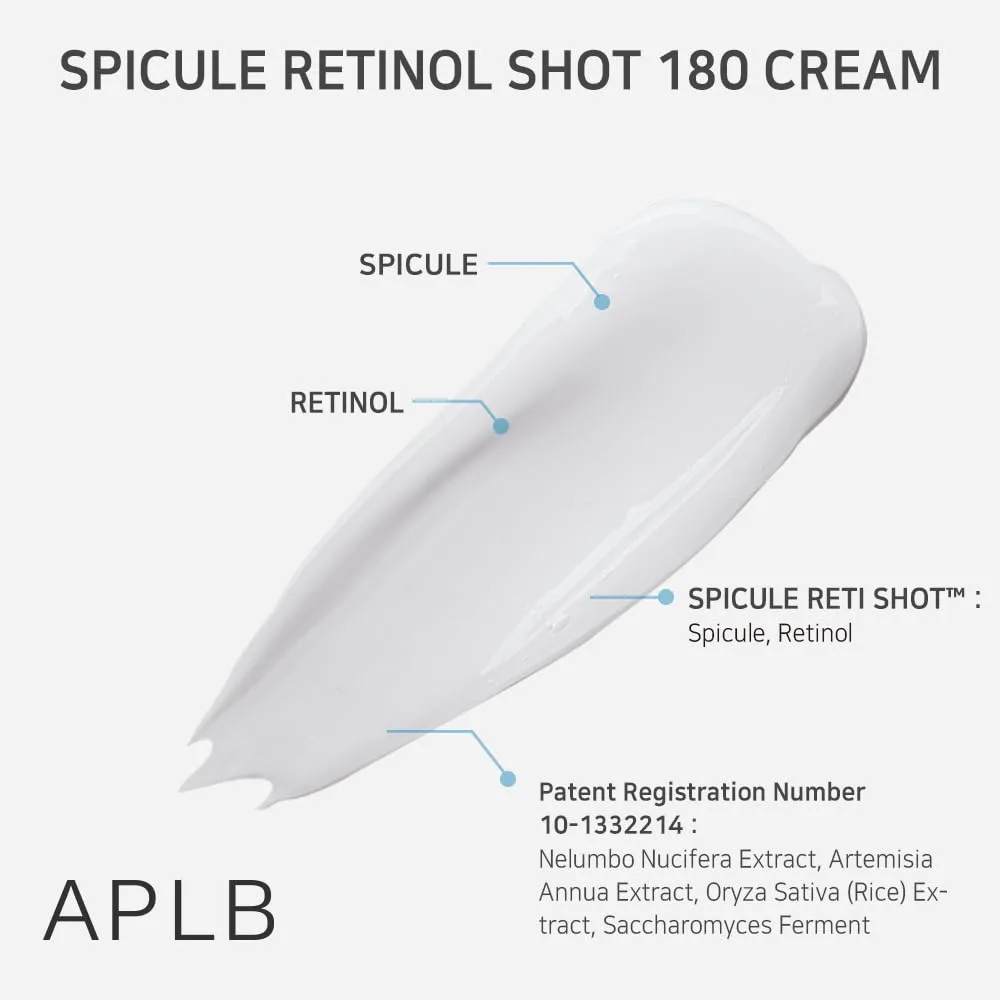 APLB SPICULE RETINOL SHOT 180 CREAM 55ml 4