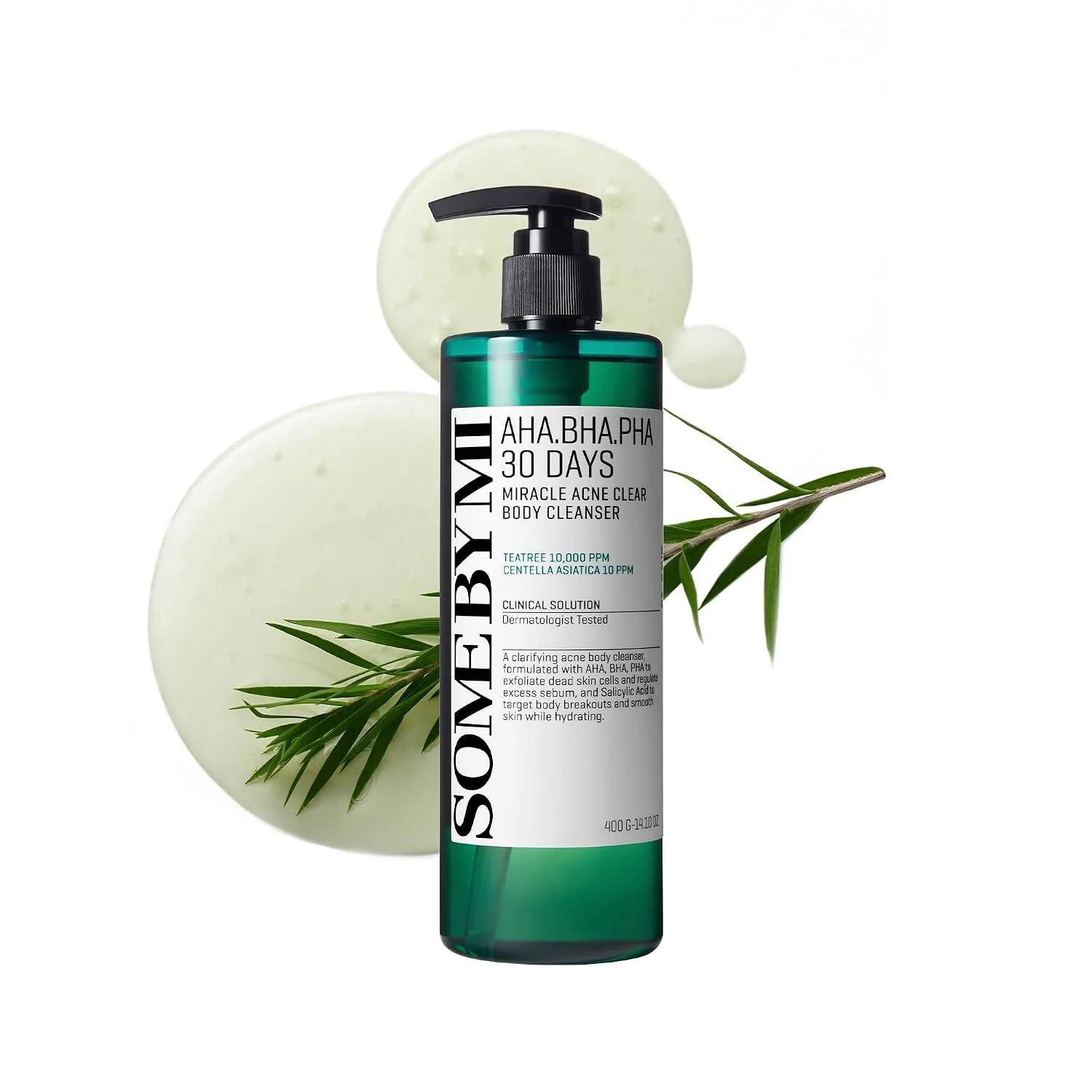 SOME BY MI AHA BHA PHA 30 Days Miracle Acne Clear Body Cleanser 400g