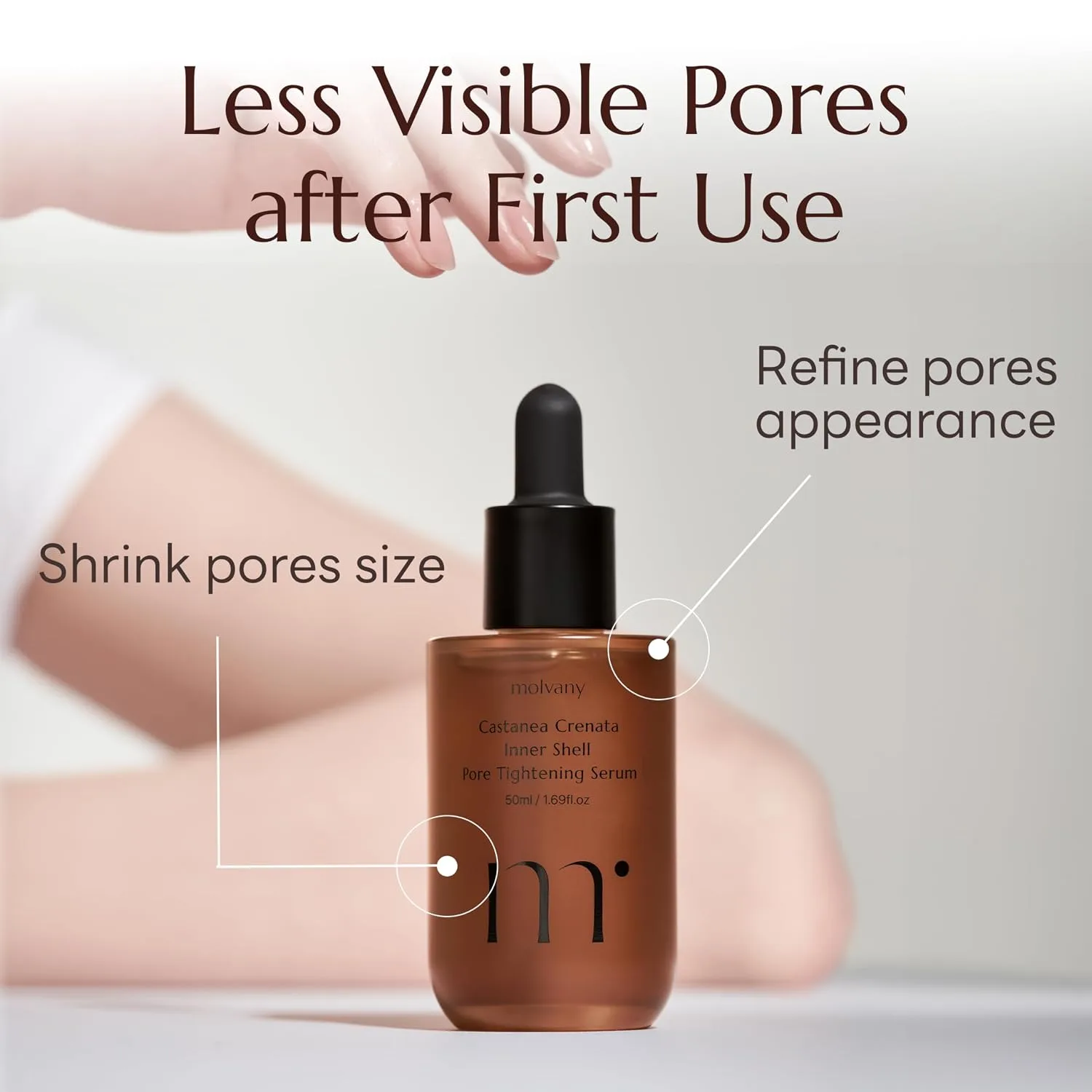 molvany Castanea Crenata Inner Shell Pore Tightening Serum 4