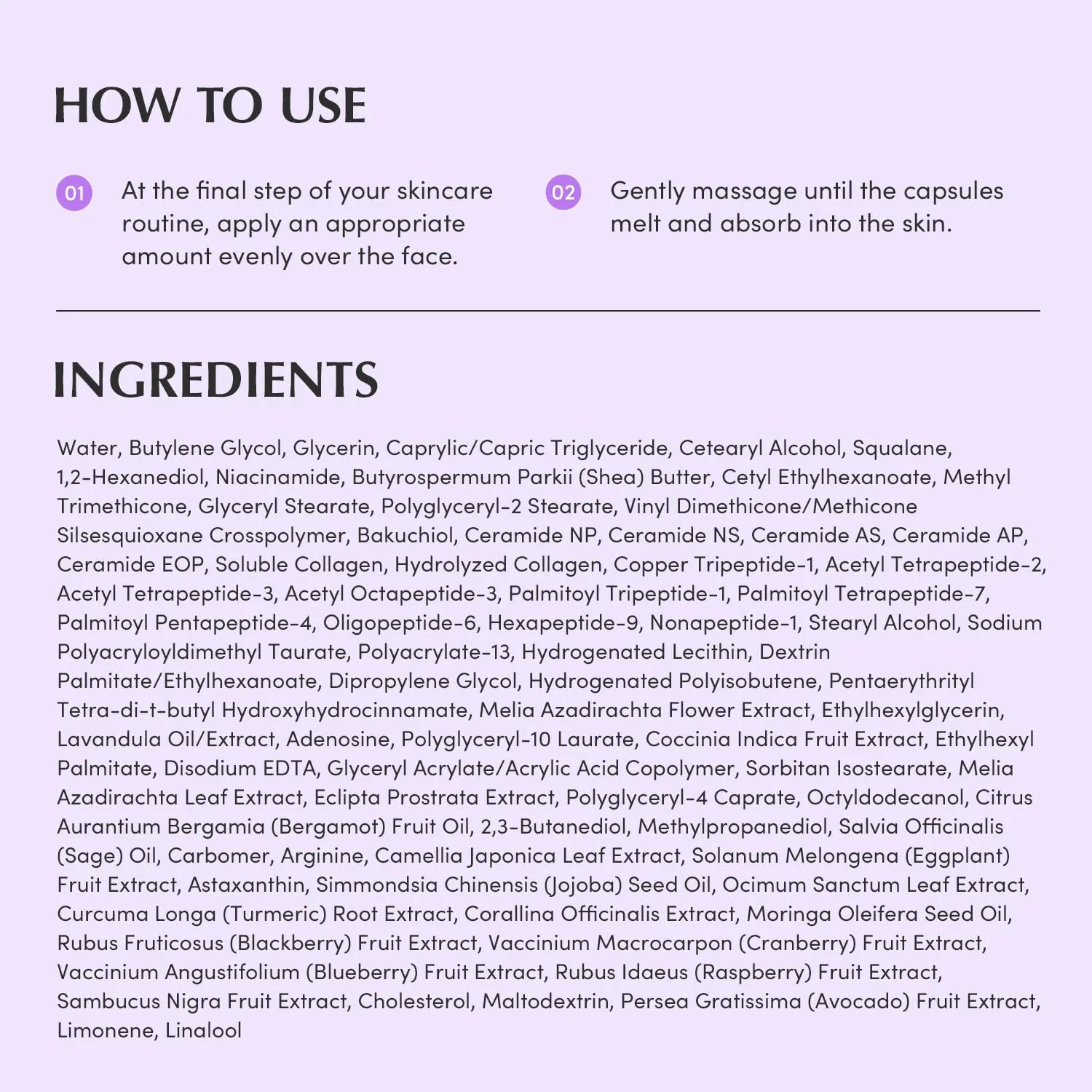 EQQUALBERRY Bakuchiol Plumping Capsule Cream 50ml 9