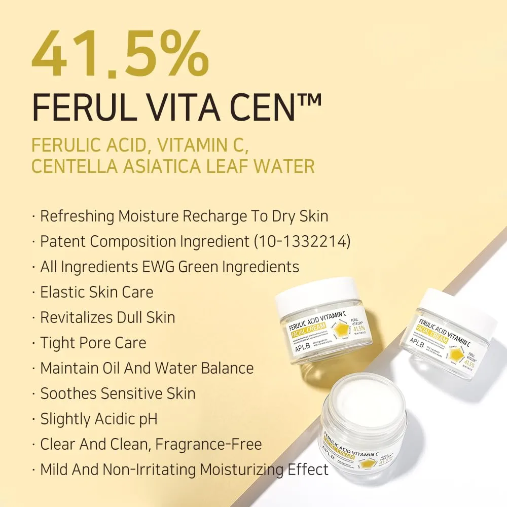 APLB FERULIC ACID VITAMIN C FACIAL CREAM 55ml 3
