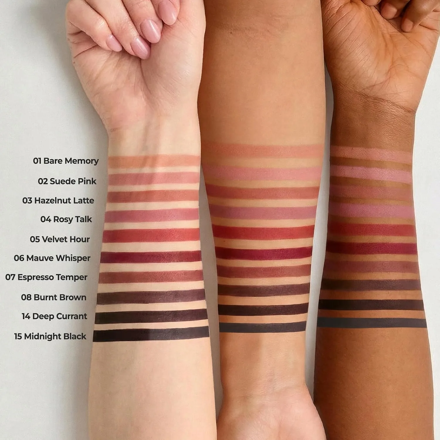 Laka Stain Lip Liner #02Suede Pink 0.7g 3