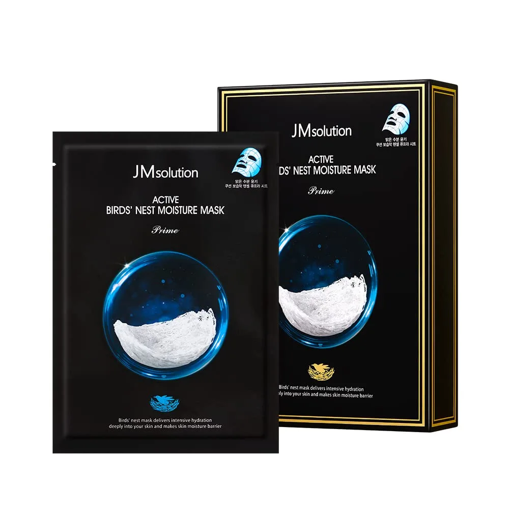 JMSOLUTION ACTIVE BIRDS' NEST MOISTURE MASK 1ea