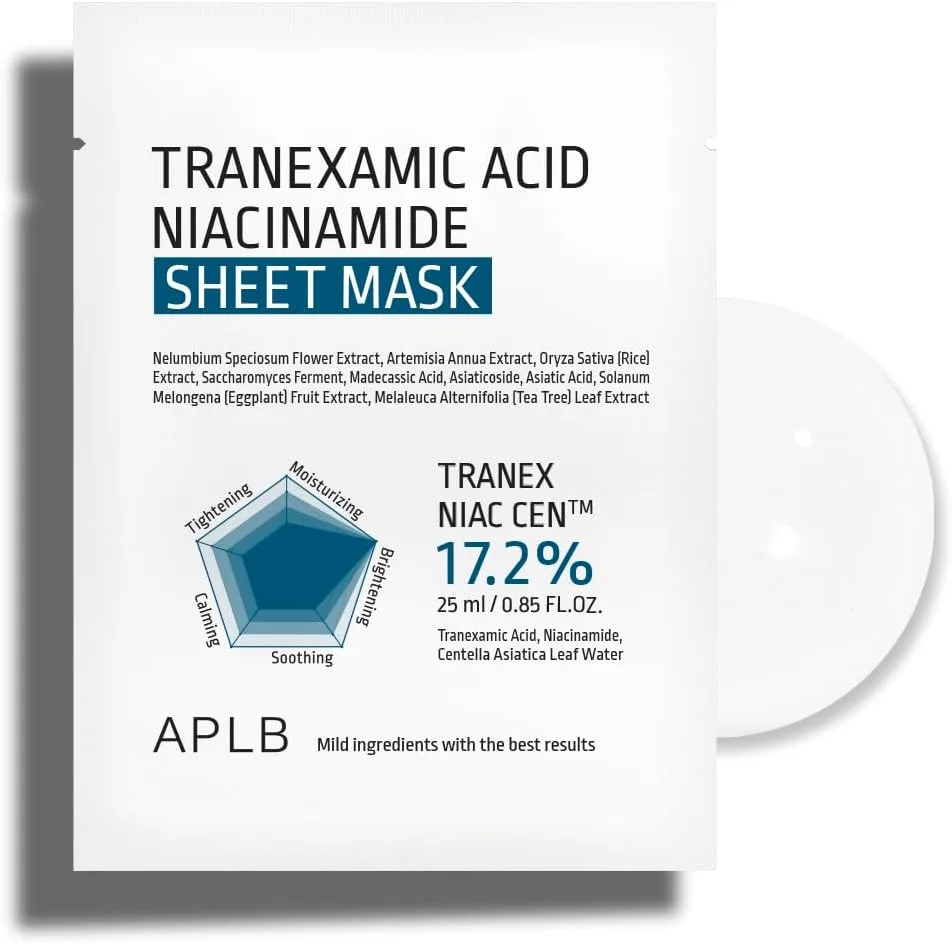 APLB TRANEXAMIC ACID NIACINAMIDE SHEET MASK 25ml 1ea