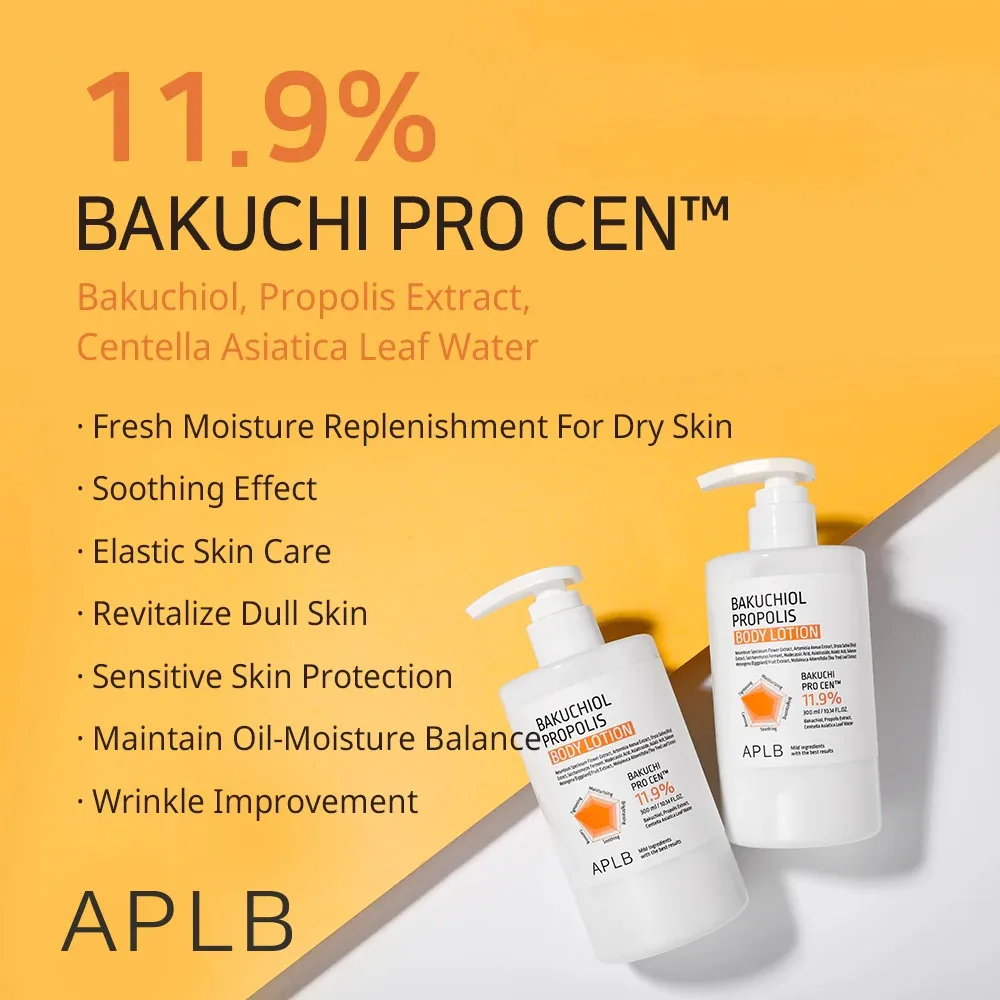 APLB BAKUCHIOL PROPOLIS BODY LOTION 300ml 2