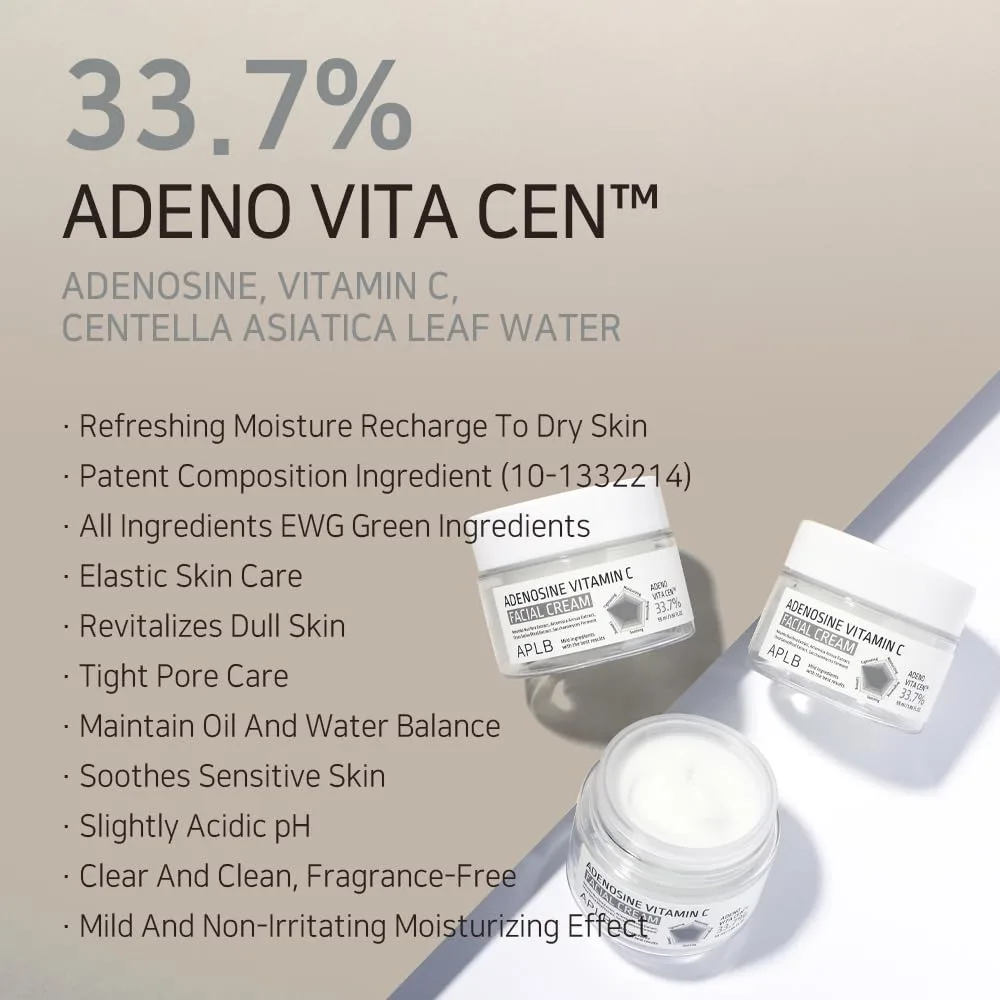 APLB ADENOSINE VITAMIN C FACIAL CREAM 55ml 3