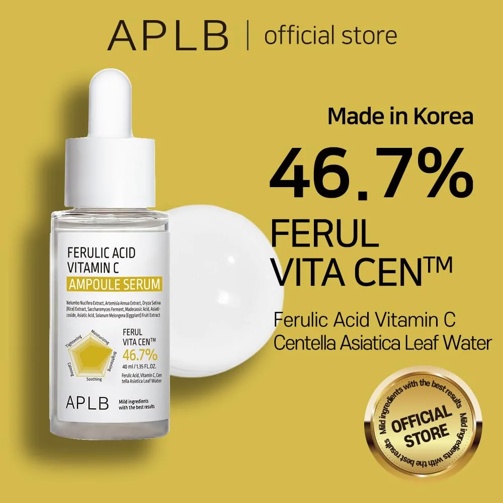 APLB FERULIC ACID VITAMIN C AMPOULE SERUM 40ml 9