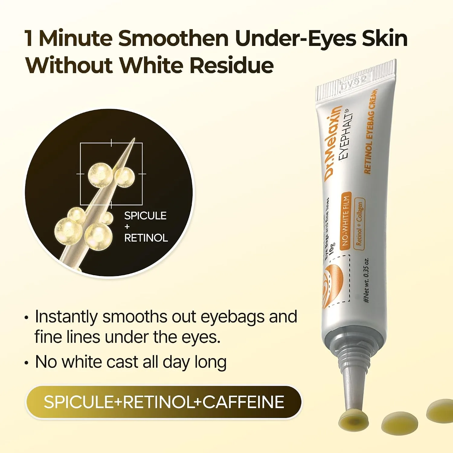 Dr.Melaxin RETINOL EYEPHALT EYEBAG CREAM 10g 5