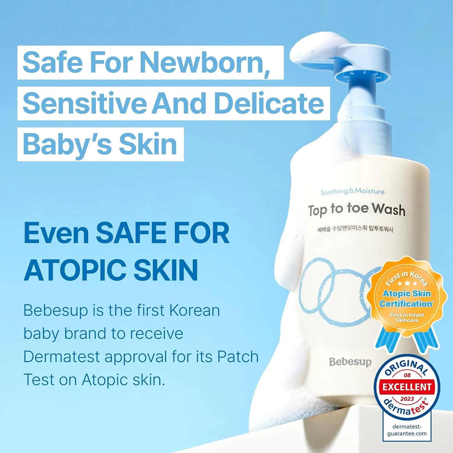 Bebesup Baby Top to Toe Wash 300ml / 10.14 fl.oz 2