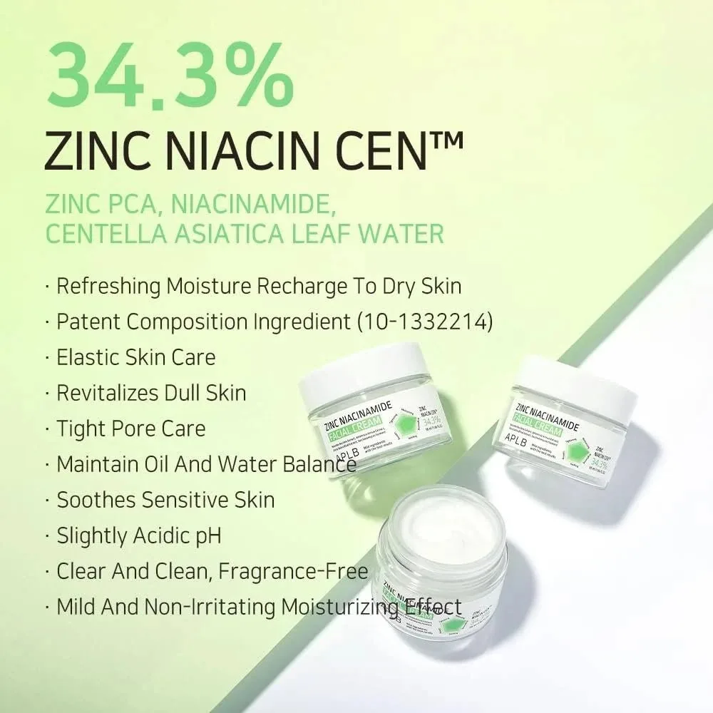 APLB ZINC NIACINAMIDE FACIAL CREAM 55ml 3