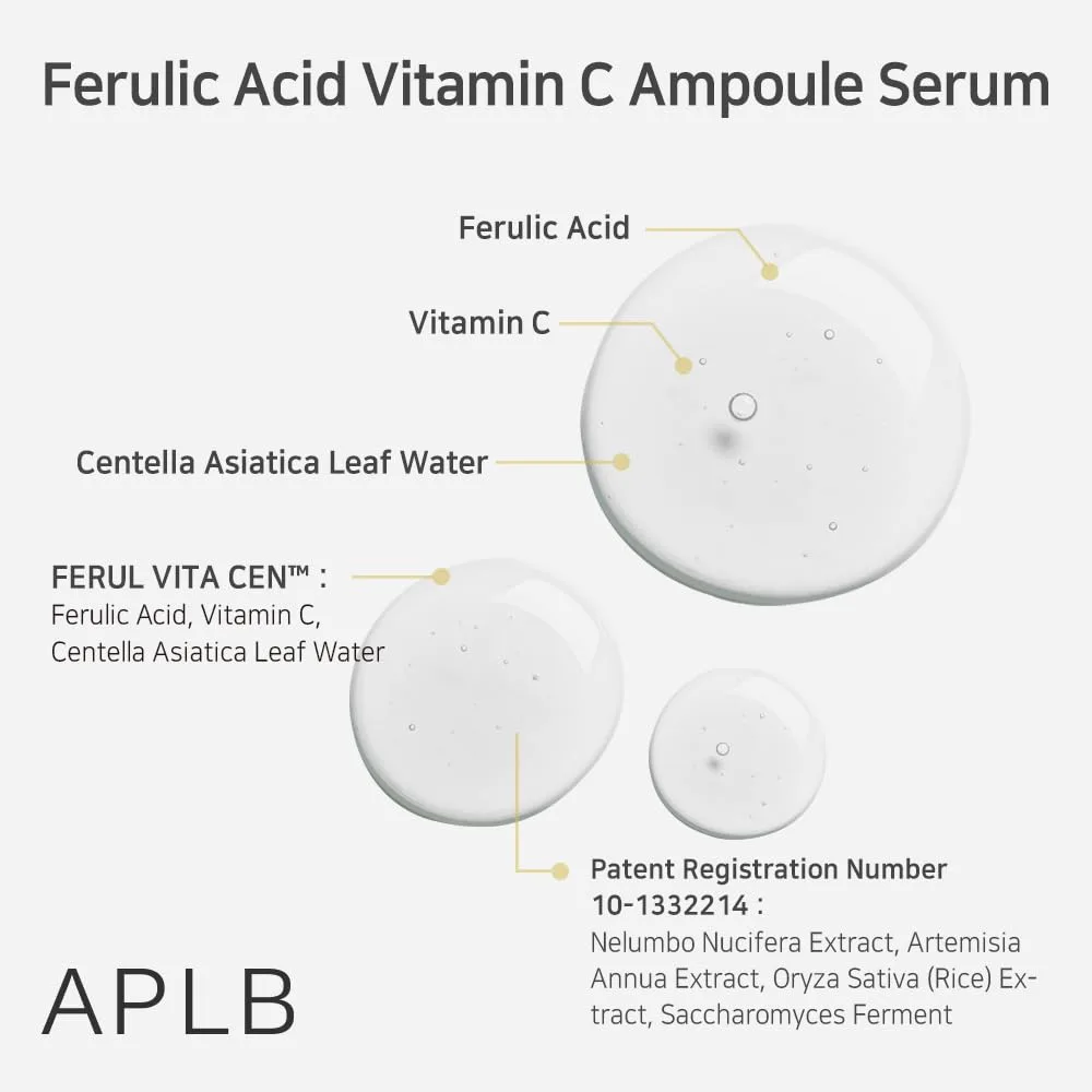 APLB FERULIC ACID VITAMIN C AMPOULE SERUM 40ml 5