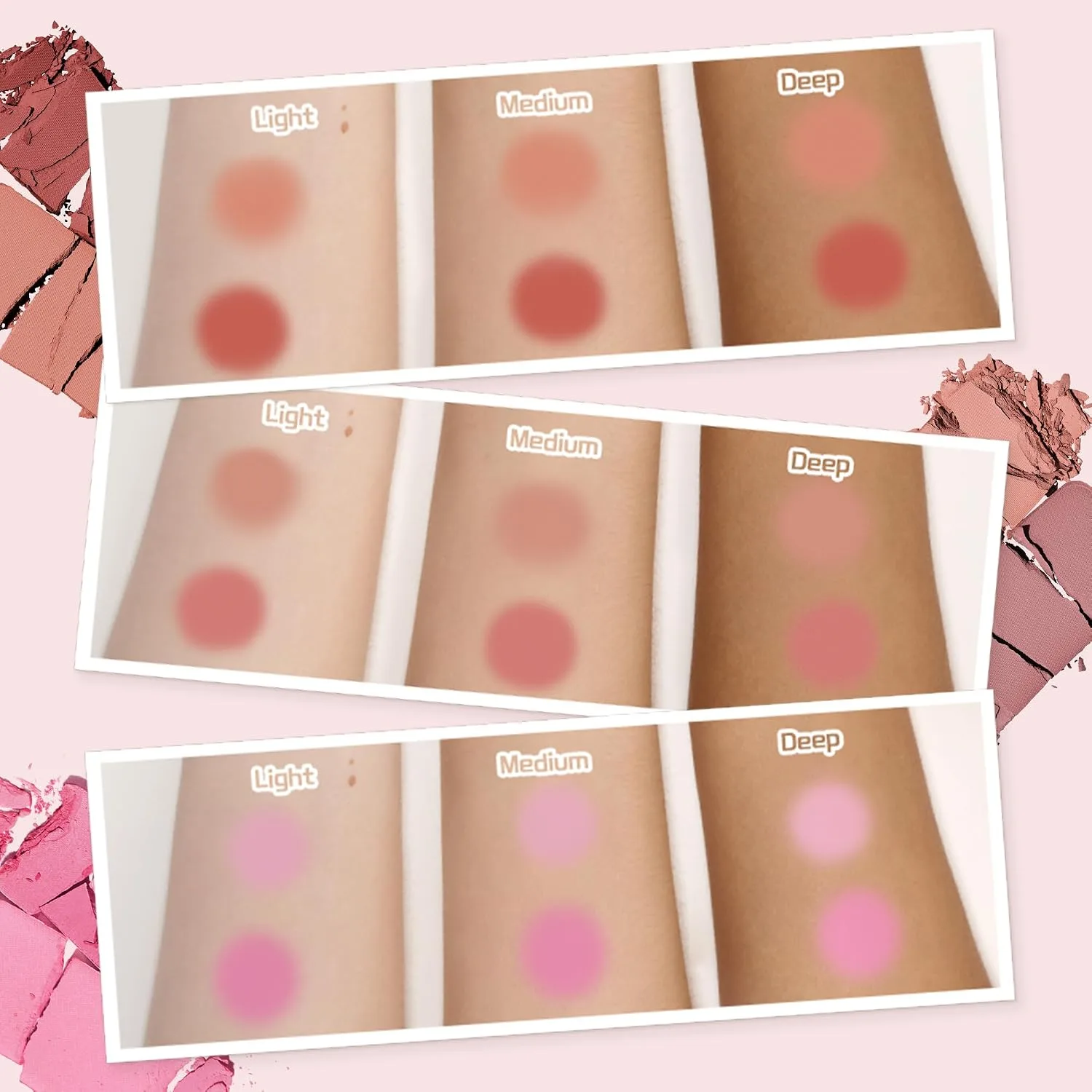 Dual Cheek 01 Cotton Candy Violet 4.5g *2 3