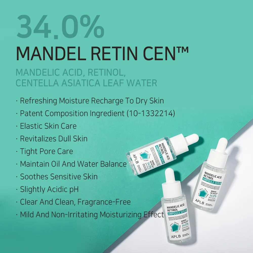 APLB Mandelic Acid Retinol Ampoule Serum 40ml 3