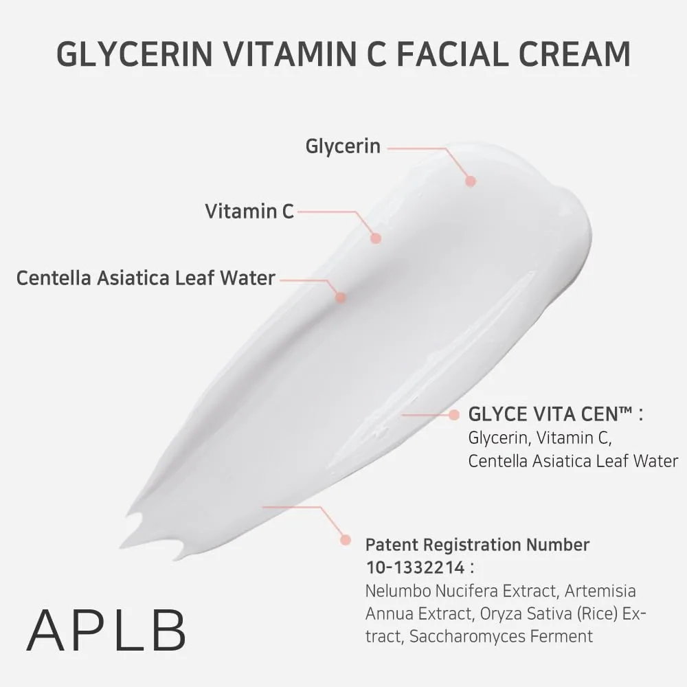 APLB GLYCERIN VITAMIN C FACIAL CREAM 55ml 4