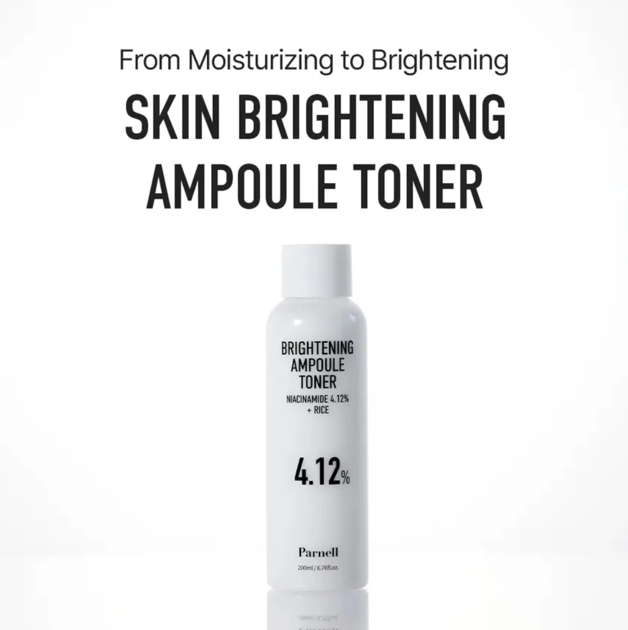 Parnell NIACINAMIDE 4.12 RICE BRIGHTENING AMPOULE TONER 200ml