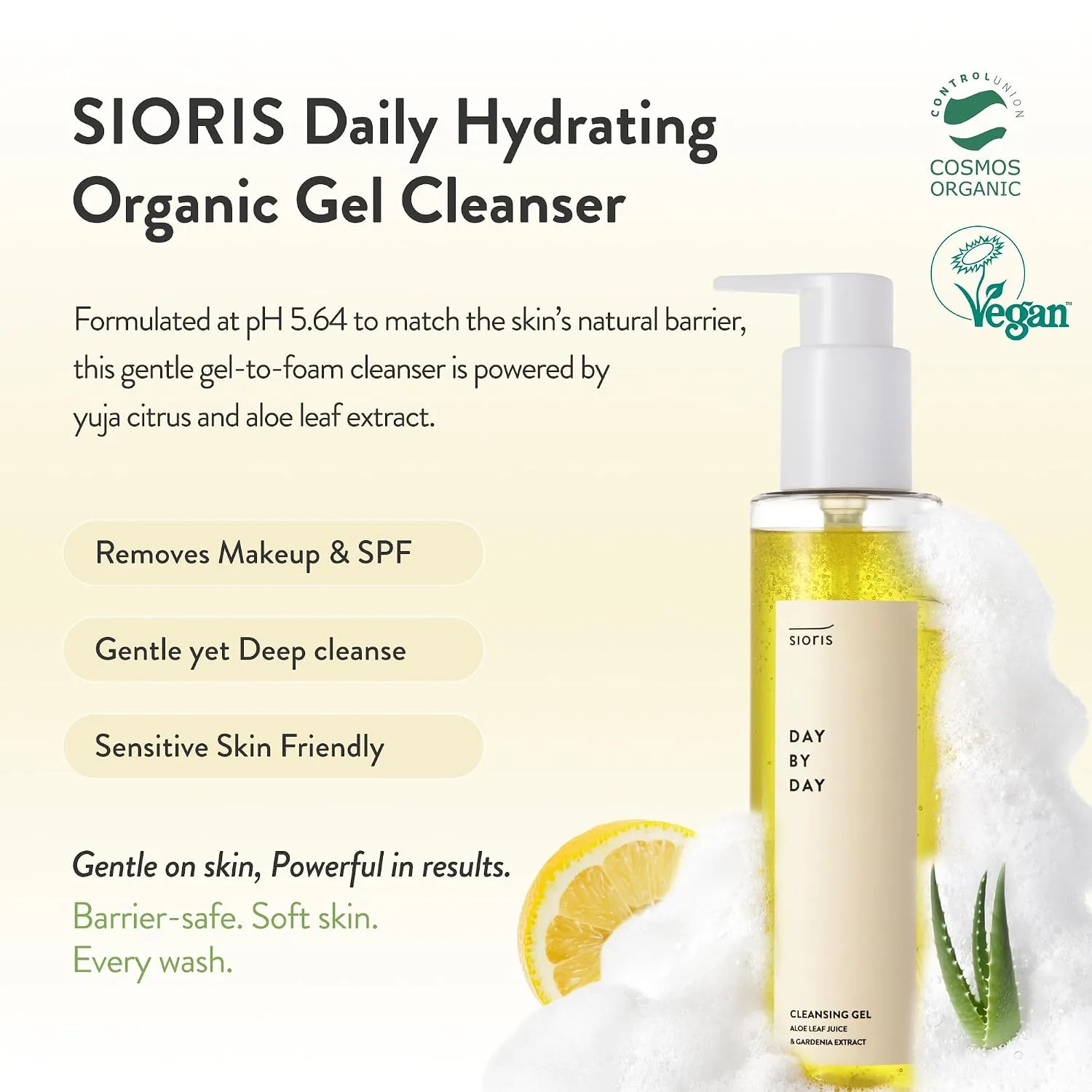 Sioris Day By Day Cleansing Gel 150ml 2