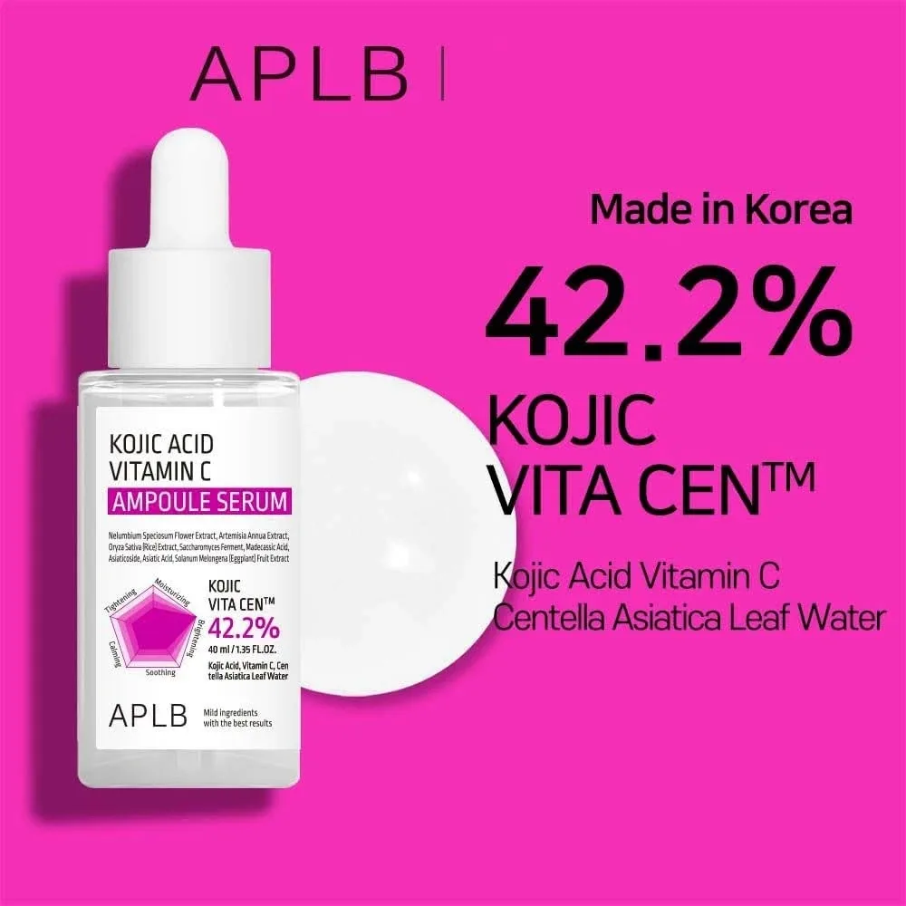 APLB KOJIC ACID VITAMIN C AMPOULE SERUM 40ml 7