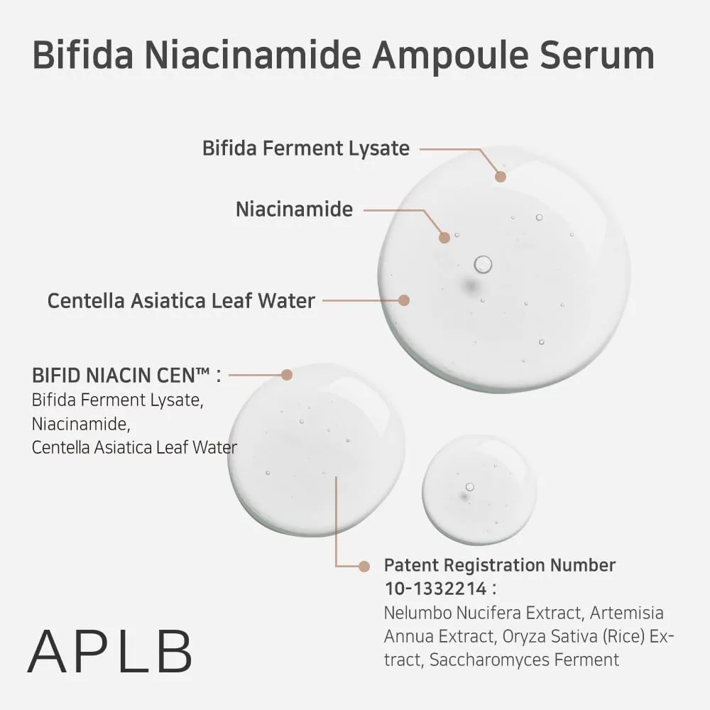 APLB BIFIDA NIACINAMIDE AMPOULE SERUM 40ml 4