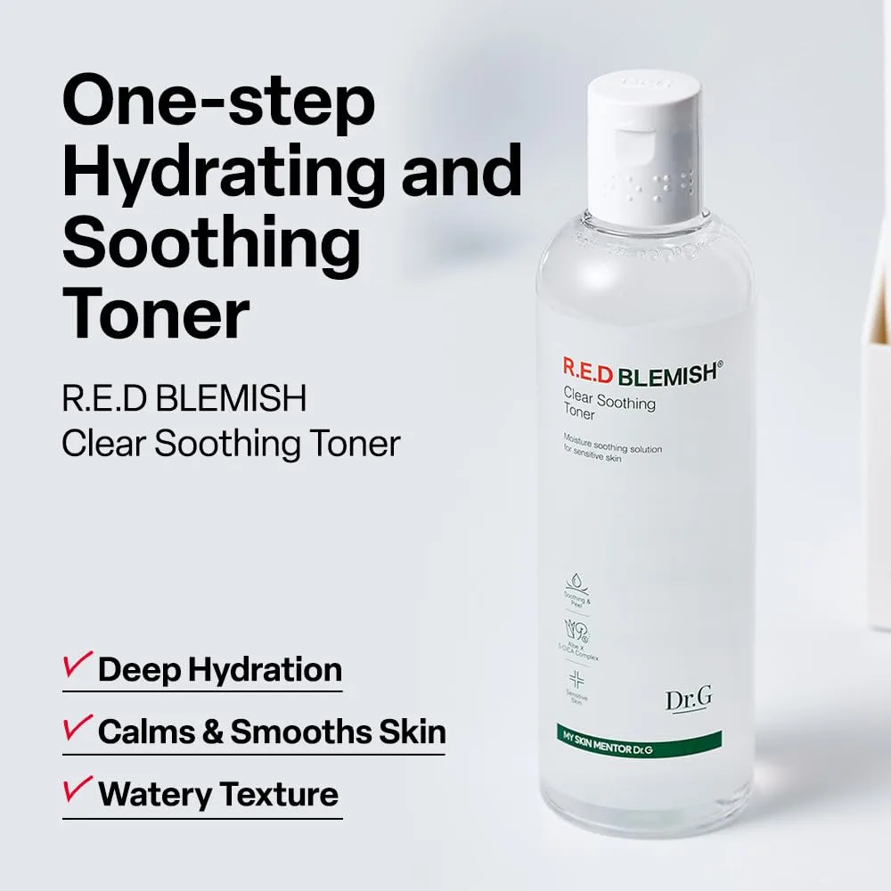 DR.G R.E.D BLEMISH CLEAR SOOTHING TONER 300ML 2
