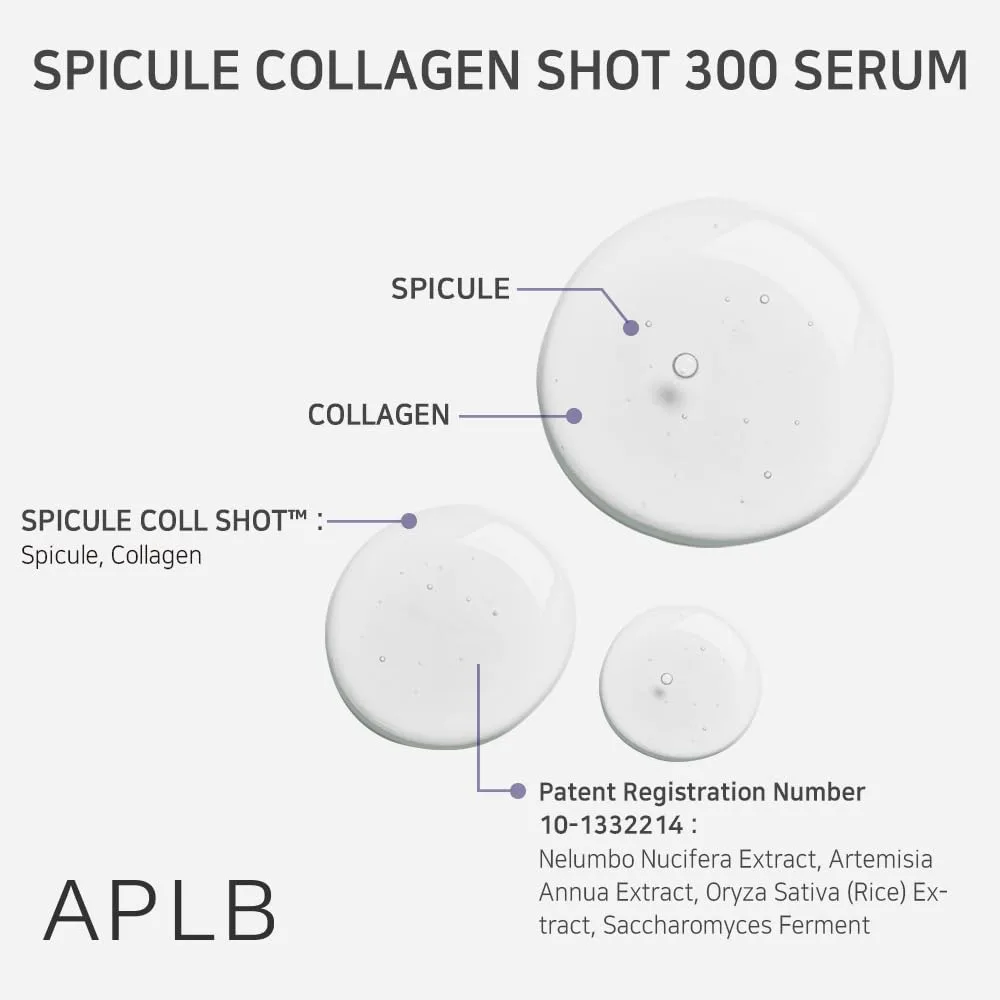 APLB SPICULE COLLAGEN SHOT 300 SERUM 40ml 4