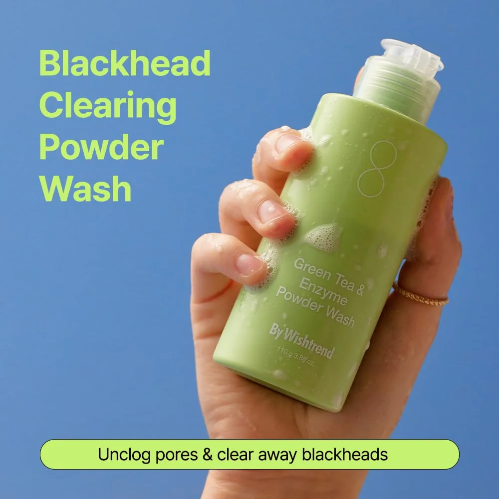 By Wishtrend Green Tea & Enzyme Powder Wash 110g 2
