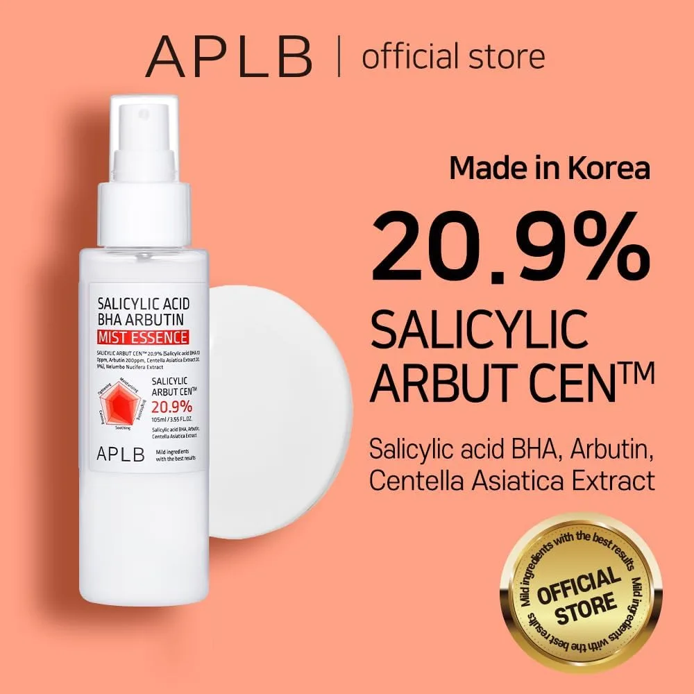 APLB Salicylic Acid BHA Arbutin Mist Essence 105ml 2