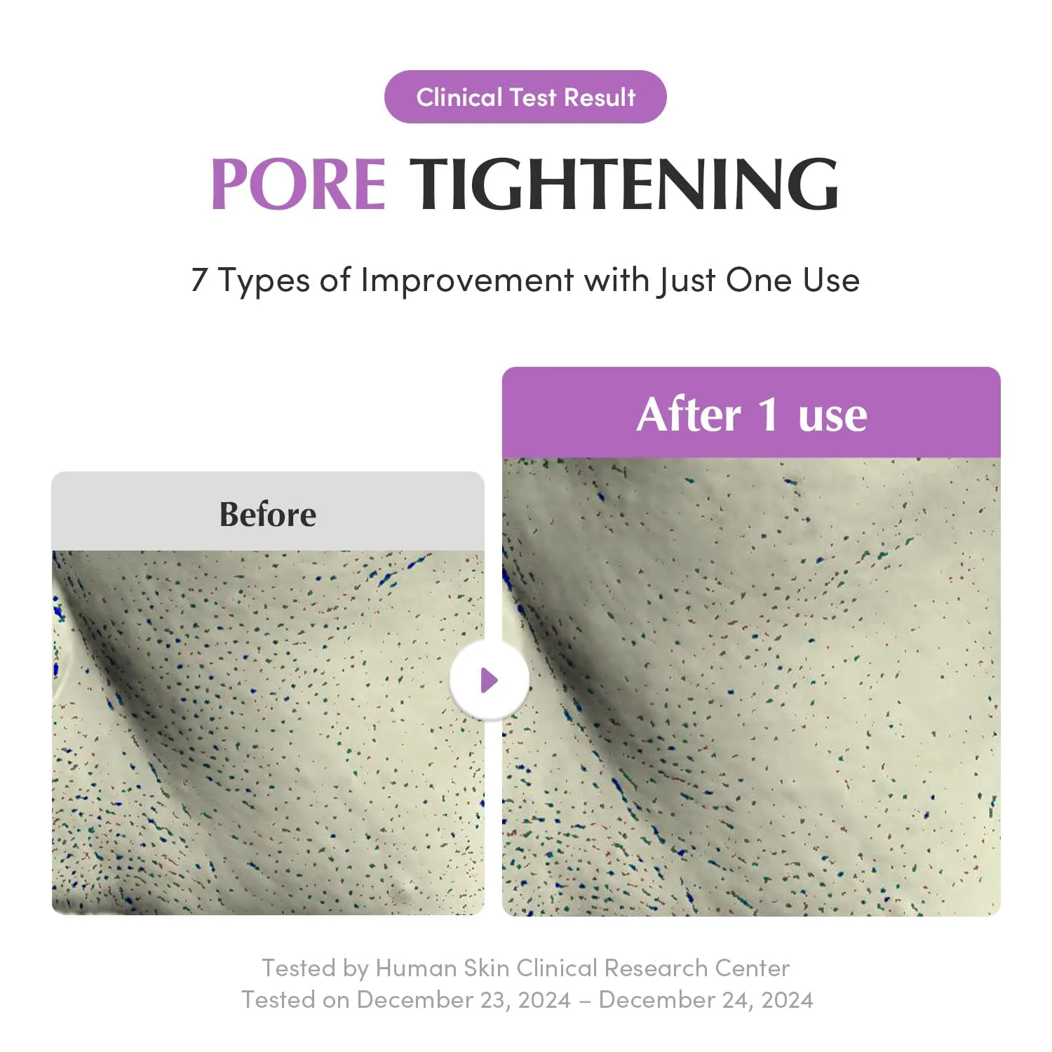 EQQUALBERRY Purple Rice Pore Purifying Pack Cleanser 130g 4