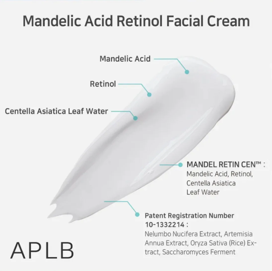 APLB Mandelic Acid Retinol Facial Cream 55ml 4