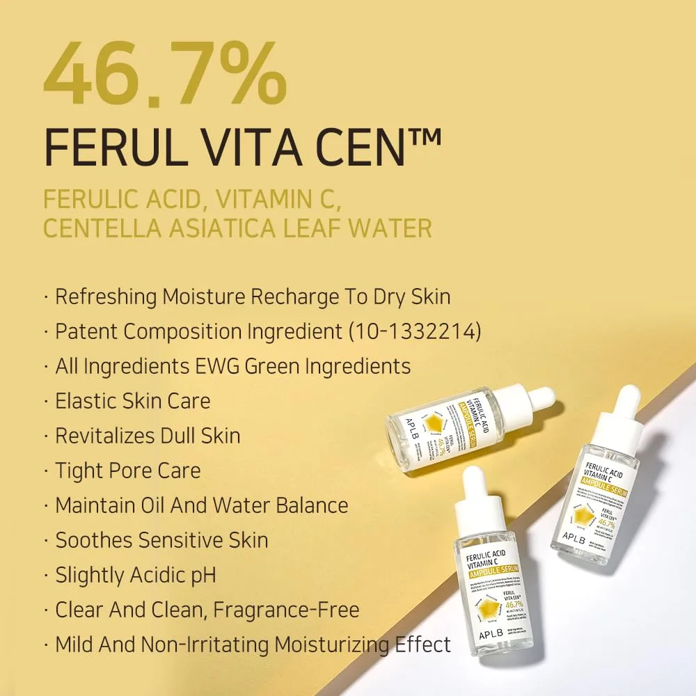 APLB FERULIC ACID VITAMIN C AMPOULE SERUM 40ml 6