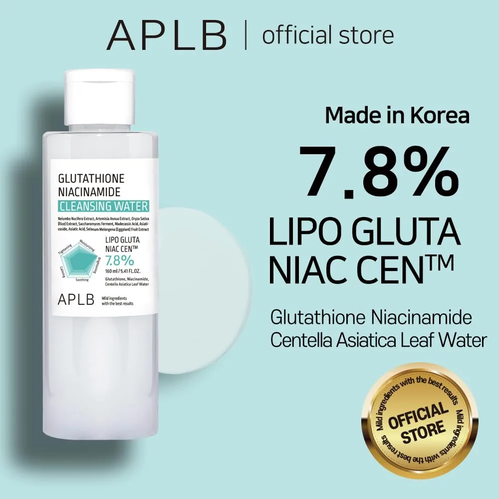 APLB Glutathione Niacinamide Cleansing Water 160ml 2
