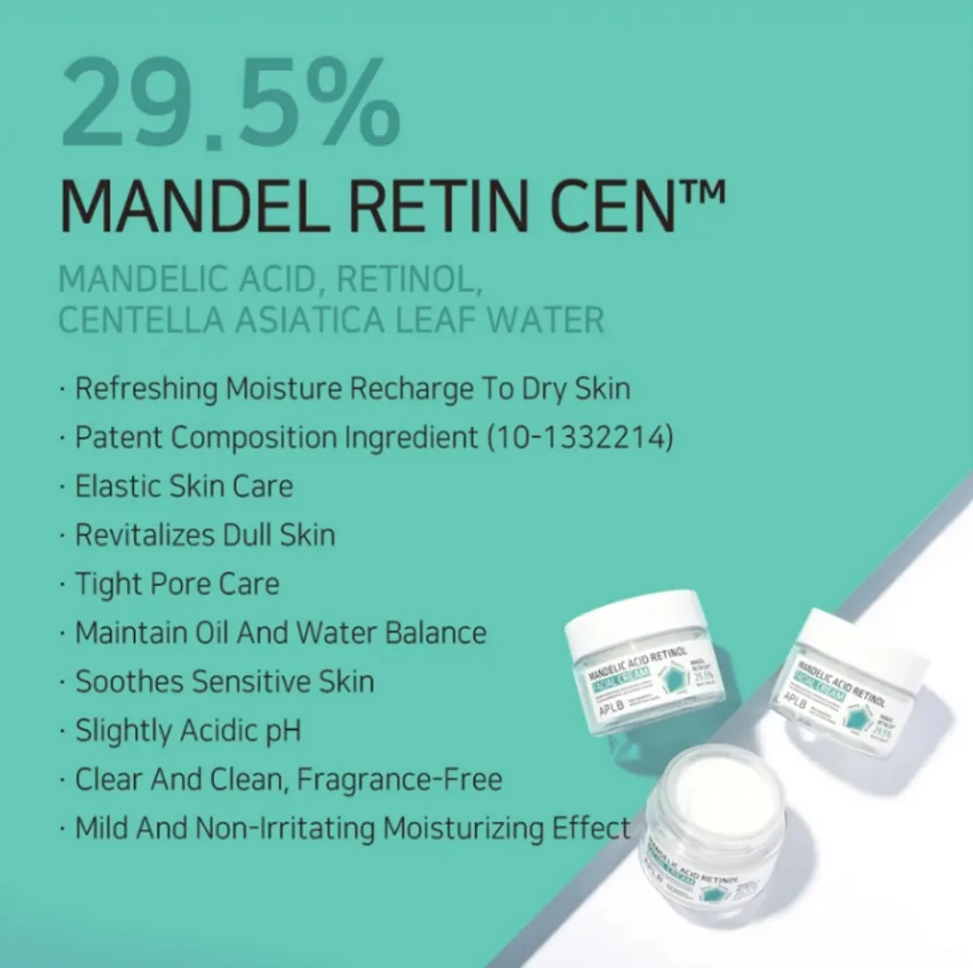 APLB Mandelic Acid Retinol Facial Cream 55ml 3