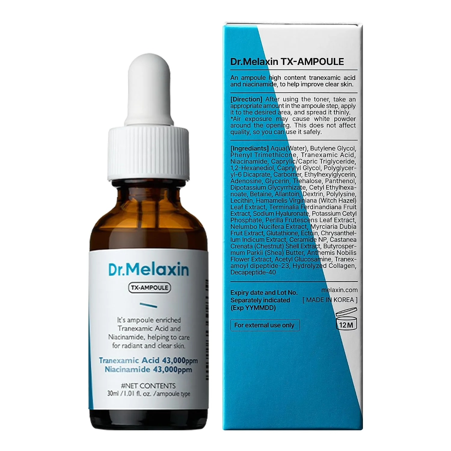 Dr.Melaxin TX Ampoule Rx 30ml 9