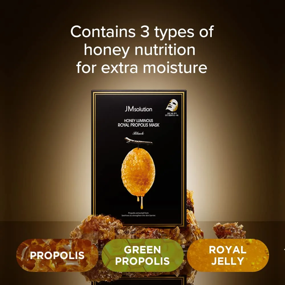JMsolution Honey Luminous Royal Propolis Mask Plus 1ea 3