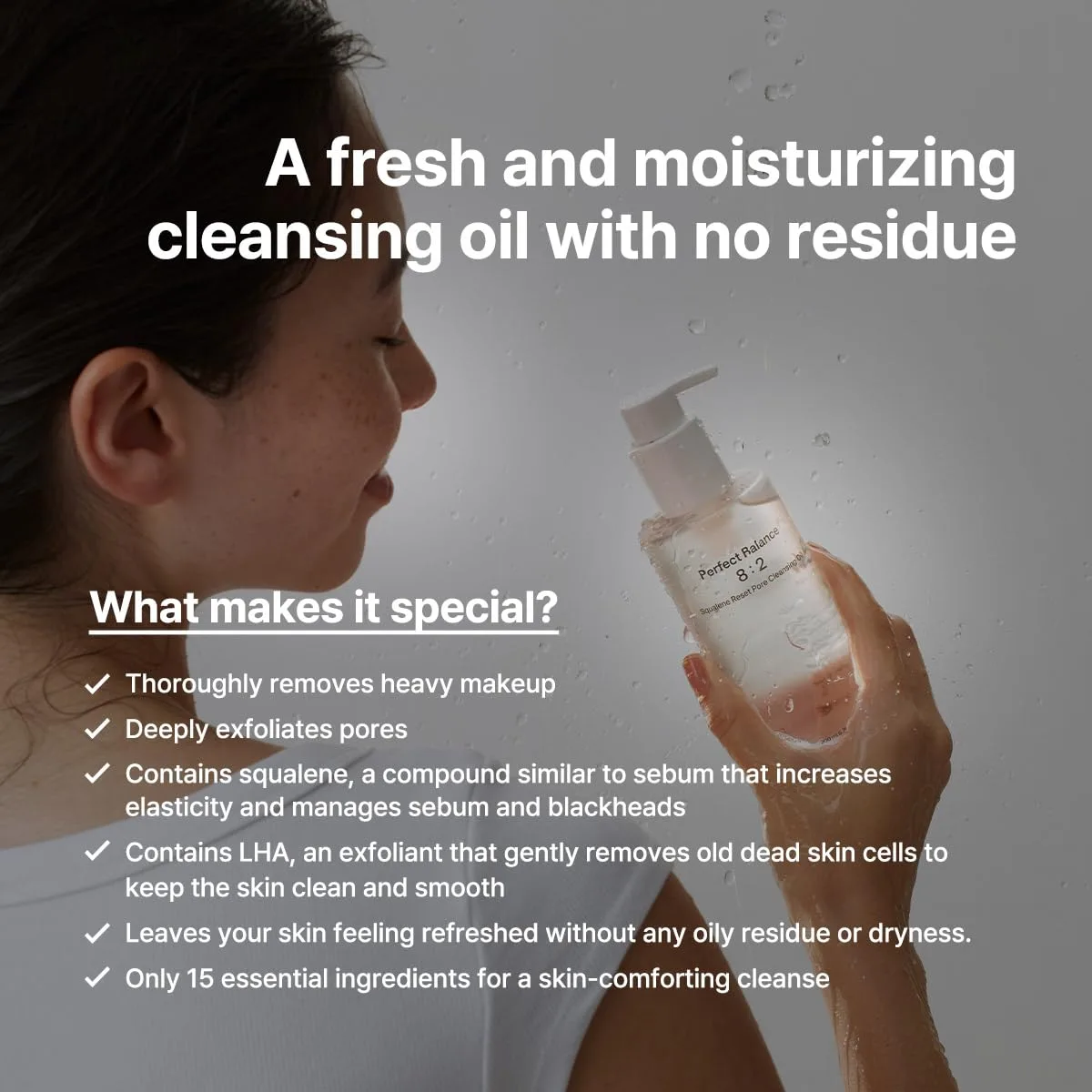 B : Lab Squalene Reset Pore Deep Cleansing Oil 200ml 3