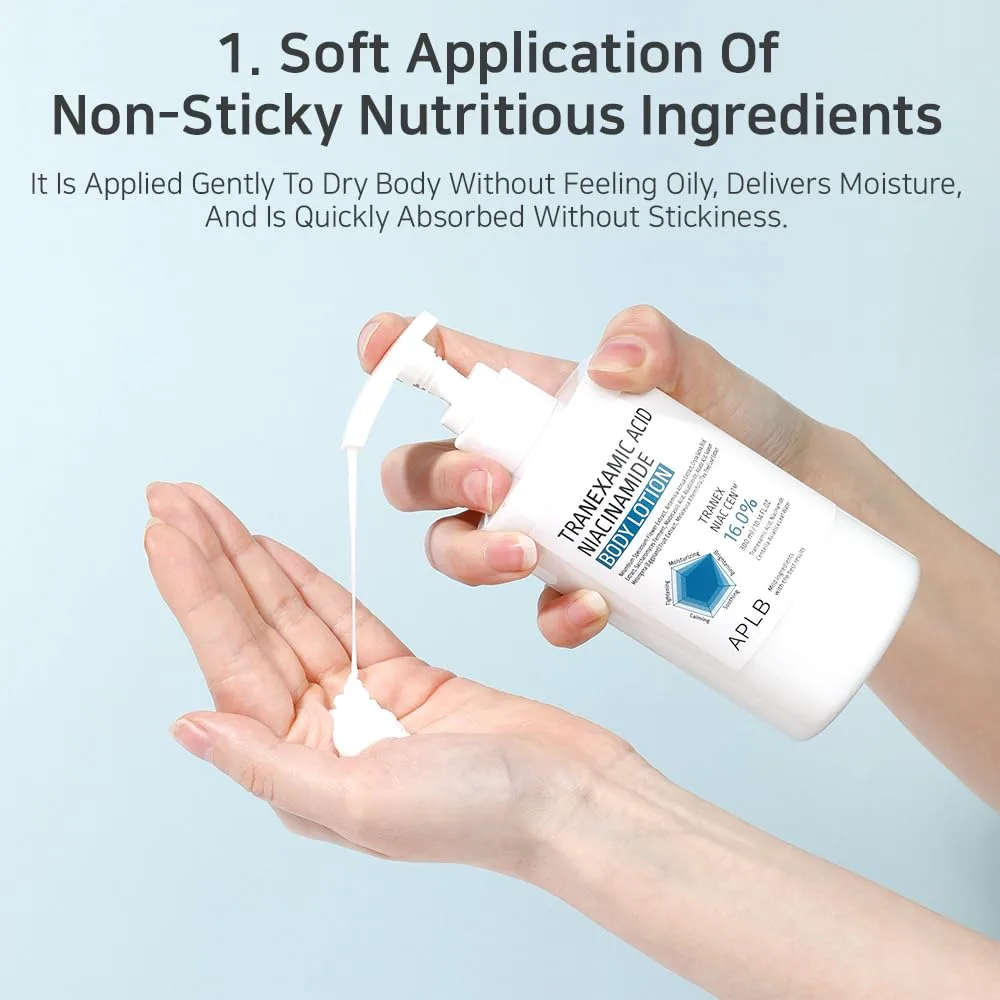 APLB TRANEXAMIC ACID NIACINAMIDE BODY LOTION 300ml 7